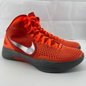 Nike Hyperdunk 2011 Supreme Team Orange Metallic Silver 469776-800 Mens 11.5